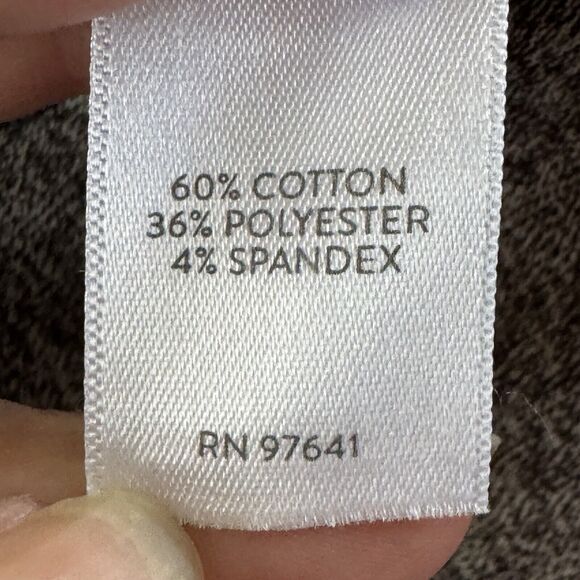 Pure Jill Women Gray Heather Pocket Dress Pullover Cowl Neck Long Sleeve LP - Picture 6 of 12